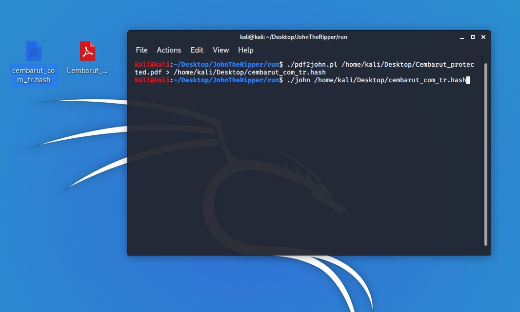 John the ripper kali linux как пользоваться